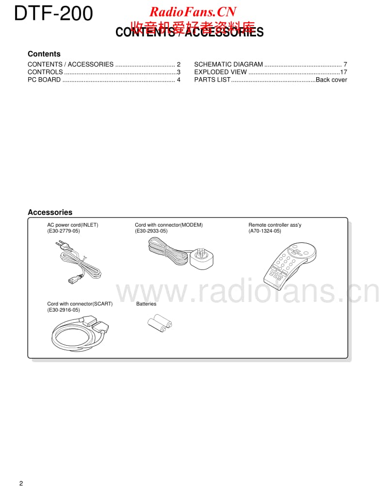 Kenwood-DTF-200-Service-Manual电路原理图.pdf_第2页