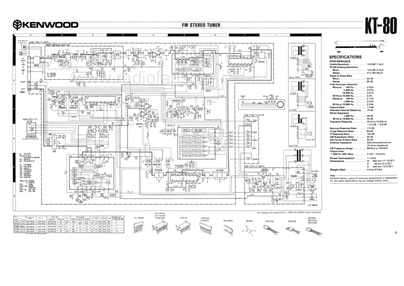 Kenwood-KT-80-Schematic电路原理图.pdf_第1页