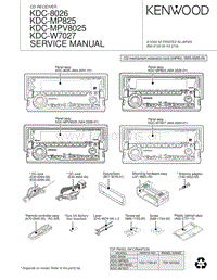 Kenwood-KDCMP-825-Service-Manual电路原理图.pdf