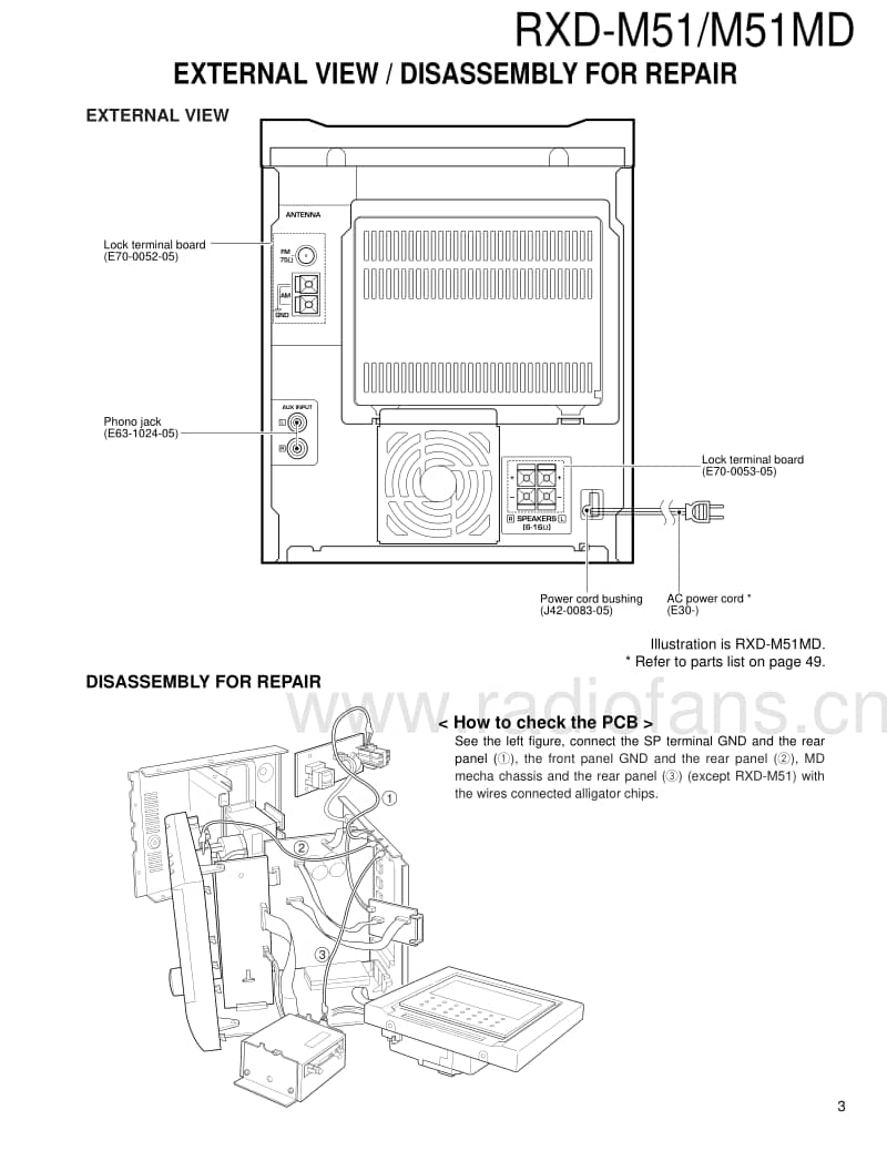 Kenwood-HM-581-MD-Service-Manual电路原理图.pdf_第3页