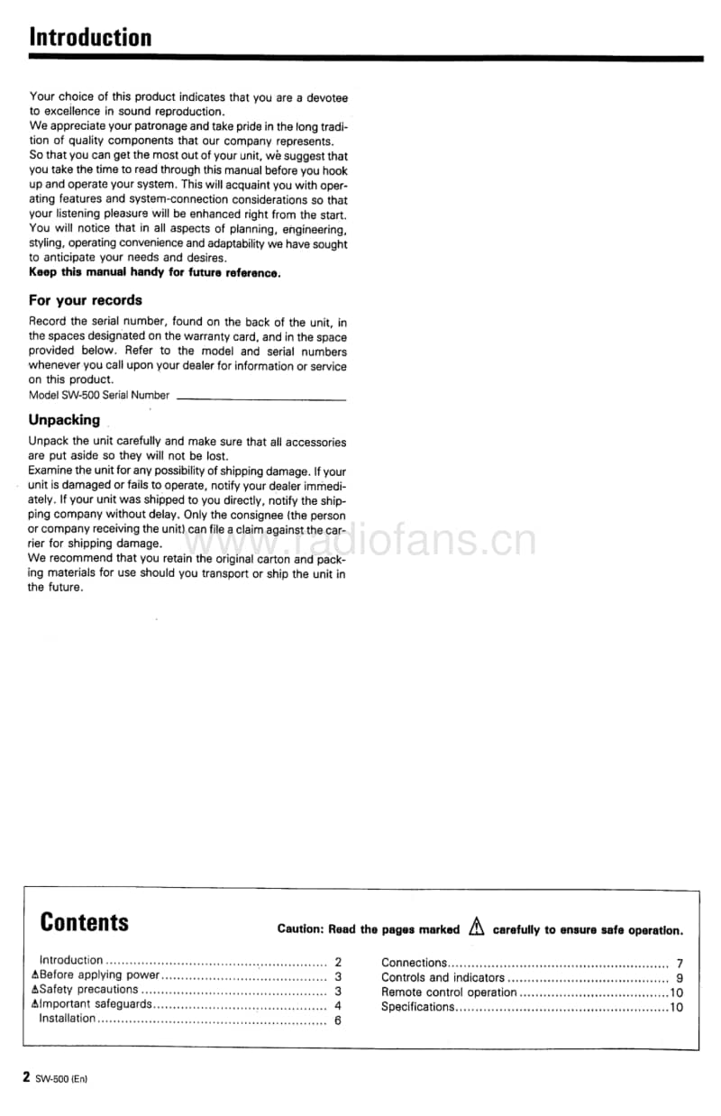 Kenwood-SW-500-Service-Manual电路原理图.pdf_第2页