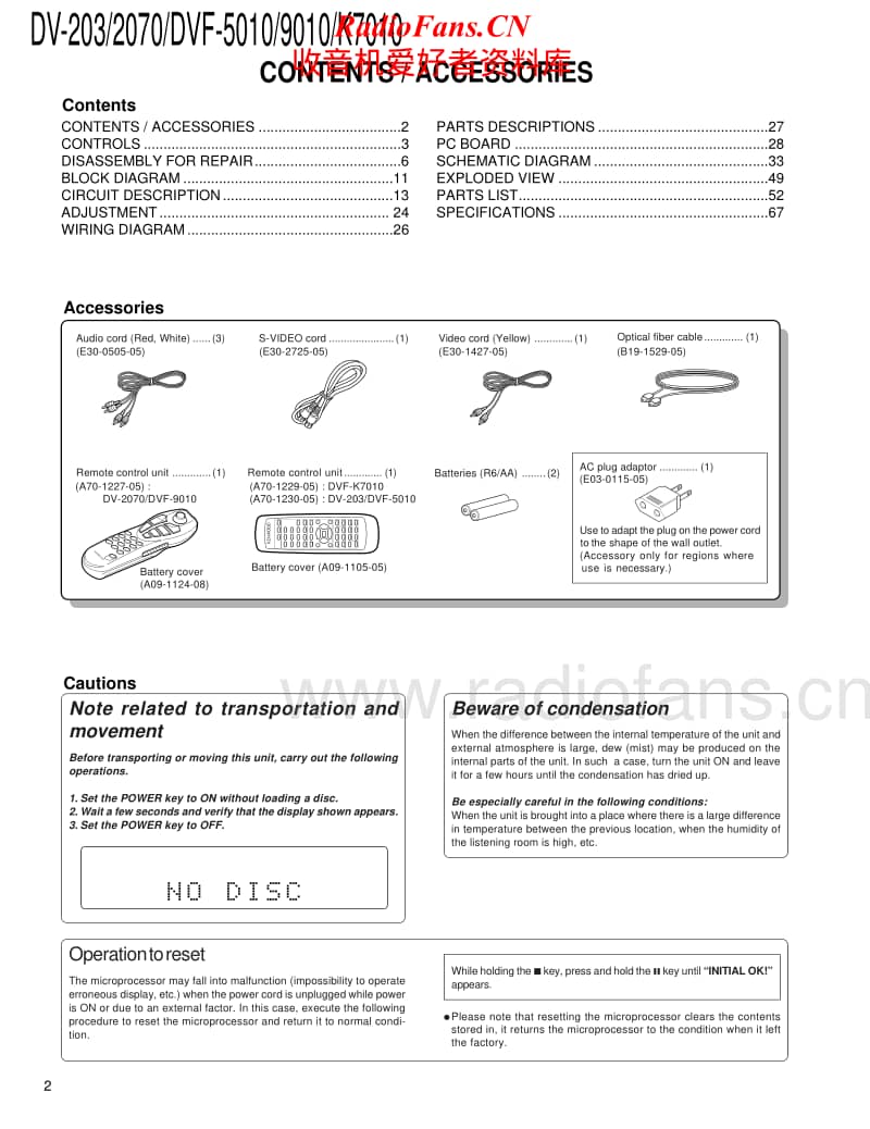 Kenwood-DV-2070-Service-Manual电路原理图.pdf_第2页