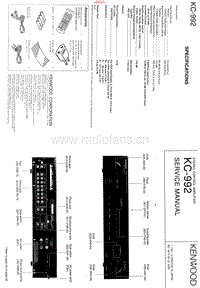 Kenwood-KC-992-Service-Manual电路原理图.pdf