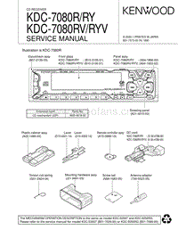 Kenwood-KDC-7080-RY-Service-Manual电路原理图.pdf