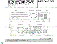 Kenwood-SE-7-Service-Manual电路原理图.pdf