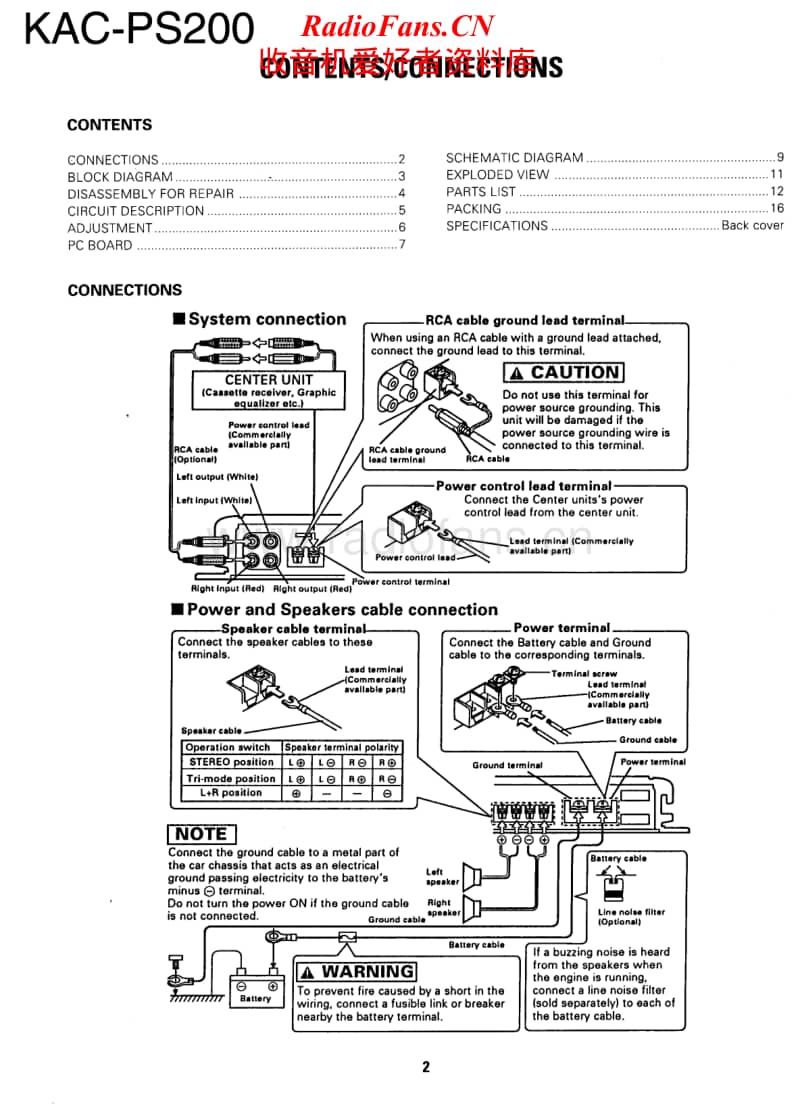 Kenwood-KACPS-200-Service-Manual电路原理图.pdf_第2页