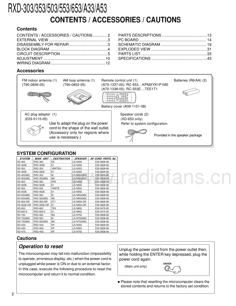 Kenwood-RXD-553-E-Service-Manual电路原理图.pdf_第2页
