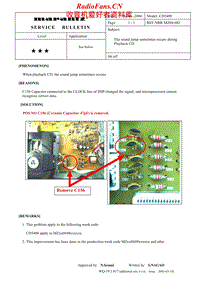 Marantz-CD-5400-Service-Bulletin-3电路原理图.pdf