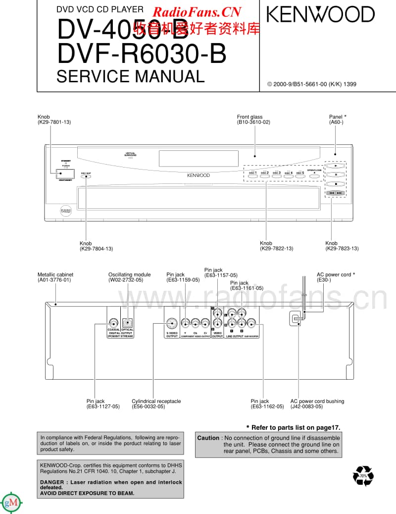 Kenwood-DV-4050-B-Service-Manual电路原理图.pdf_第1页