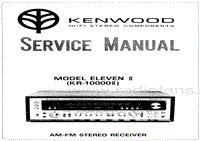 Kenwood-MODEL-ELEVEN-Mk2-Service-Manual电路原理图.pdf