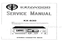 Kenwood-KX-830-Service-Manual电路原理图.pdf