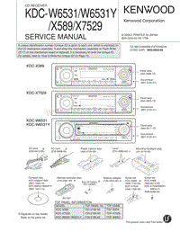 Kenwood-KDCX-589-Service-Manual电路原理图.pdf