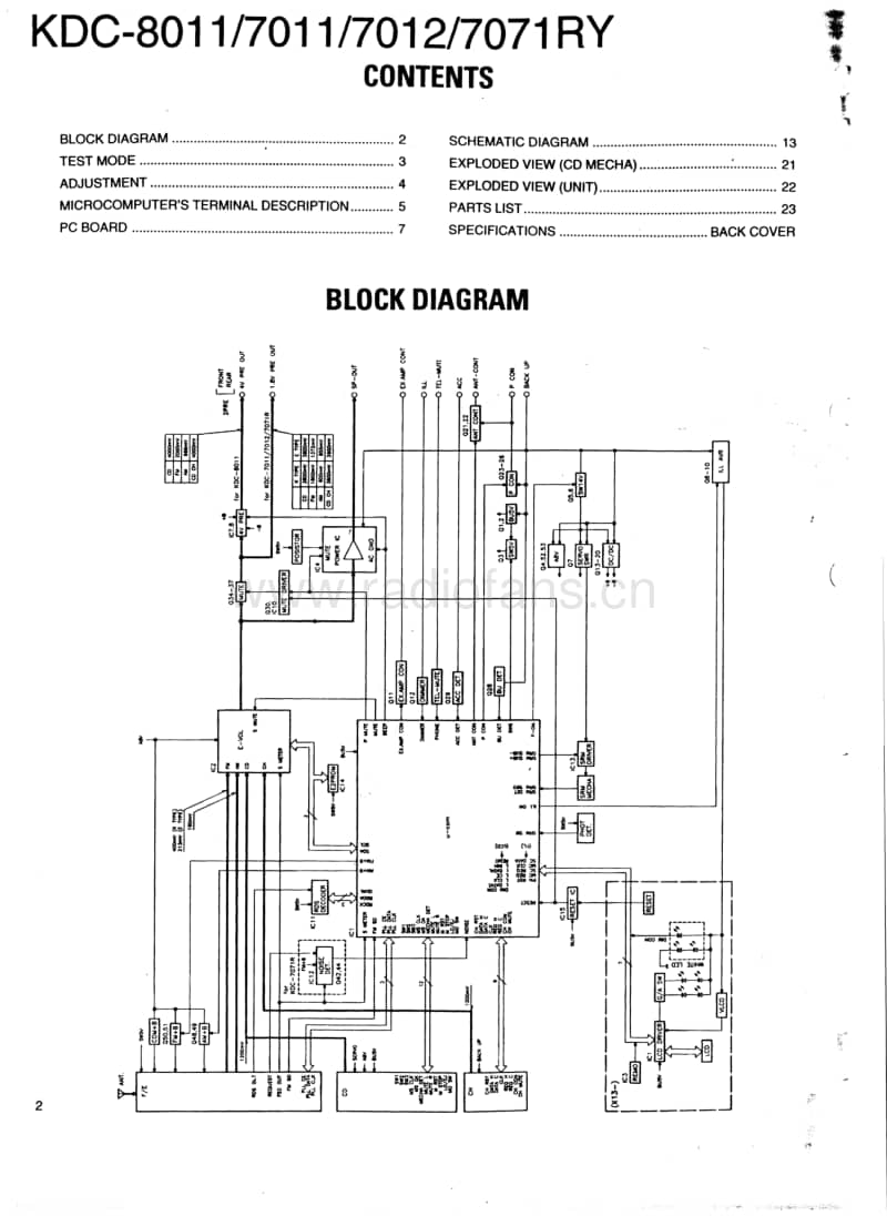 Kenwood-KDC-7012-Service-Manual电路原理图.pdf_第2页