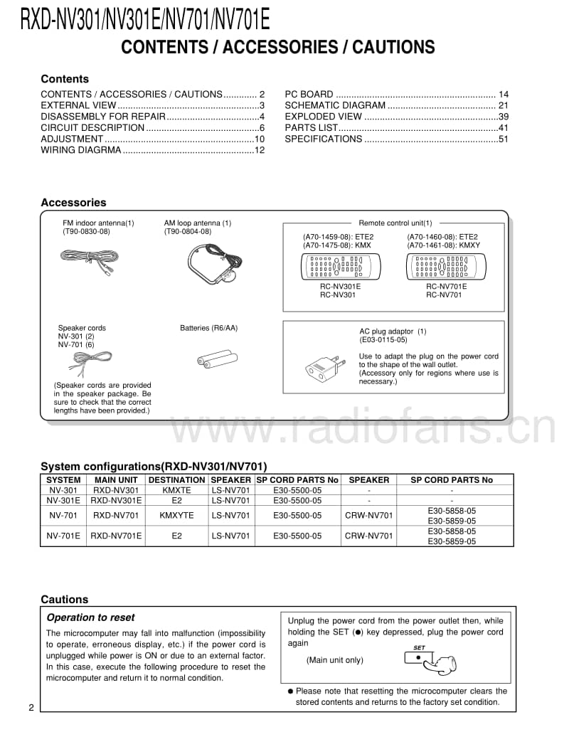 Kenwood-RXDNV-301-Service-Manual电路原理图.pdf_第2页
