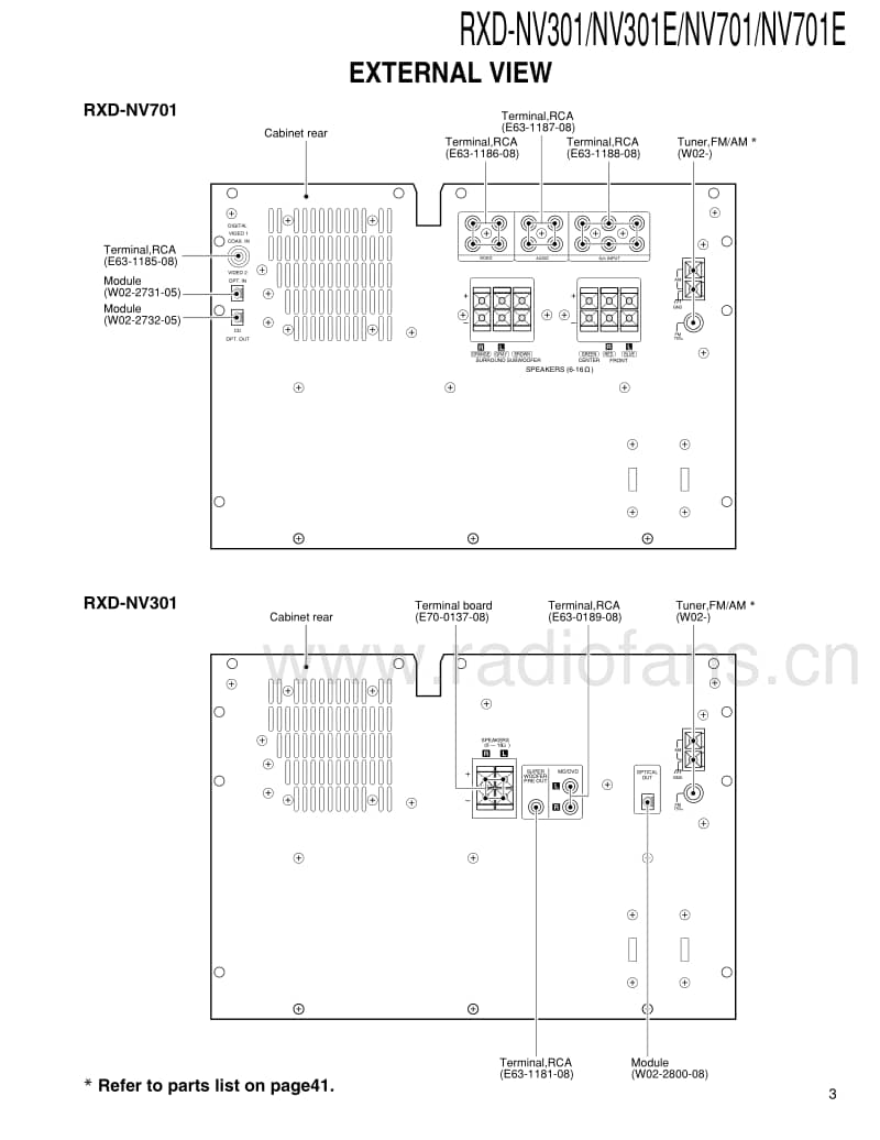 Kenwood-RXDNV-301-Service-Manual电路原理图.pdf_第3页