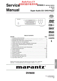 Marantz-DV-9600-Service-Manual电路原理图.pdf