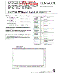 Kenwood-DNX-710-X-Service-Manual电路原理图.pdf