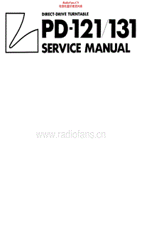 Luxman-PD-131-Service-Manual电路原理图.pdf