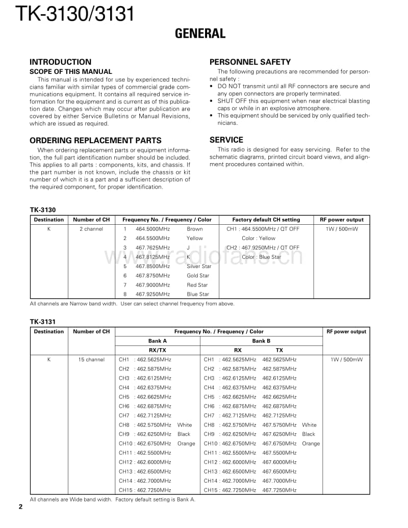 Kenwood-TK-3130-Service-Manual电路原理图.pdf_第2页