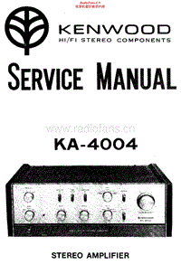 Kenwood-KA-4004-Service-Manual电路原理图.pdf