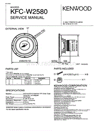 Kenwood-KFCW-2580-Service-Manual电路原理图.pdf