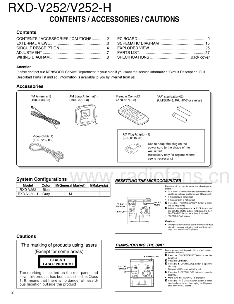 Kenwood-RXDV-252-Service-Manual电路原理图.pdf_第2页