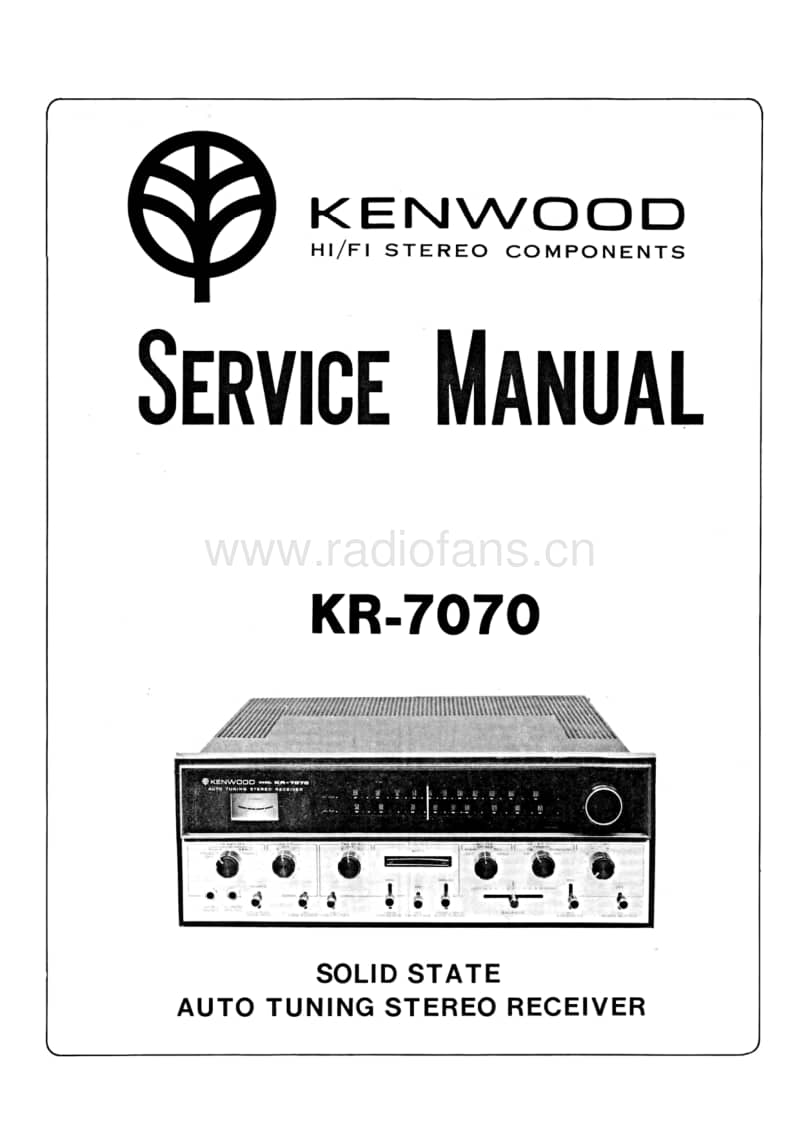 Kenwood-KR-7070-Service-Manual电路原理图.pdf_第1页