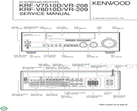 Kenwood-VR-209-Service-Manual电路原理图.pdf