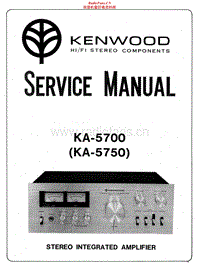 Kenwood-KA-5700-Service-Manual电路原理图.pdf