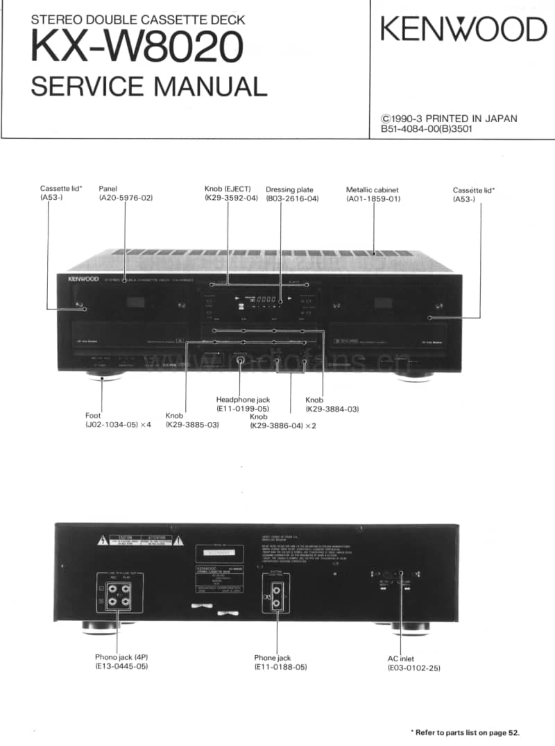 Kenwood-KXW-8020-Service-Manual电路原理图.pdf_第1页