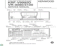 Kenwood-VR-3090-Service-Manual电路原理图.pdf