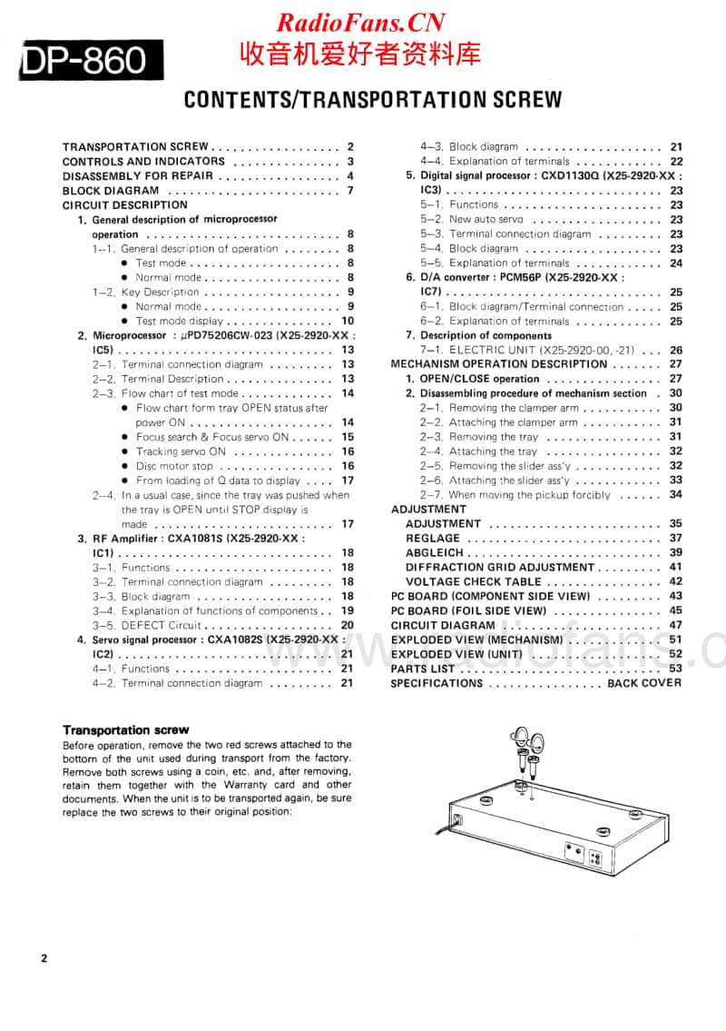 Kenwood-DP-860-Service-Manual电路原理图.pdf_第2页