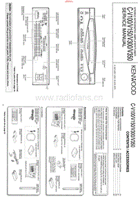 Kenwood-CV-350-HU-Service-Manual电路原理图.pdf