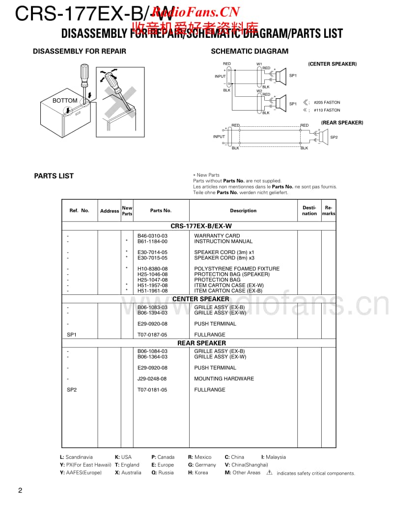 Kenwood-CRS-177-EXW-Service-Manual电路原理图.pdf_第2页