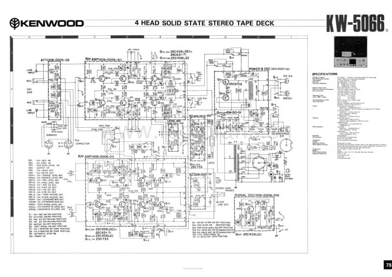 Kenwood-KW-5066-Service-Manual电路原理图.pdf_第1页