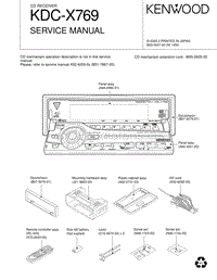 Kenwood-KDCX-769-Service-Manual电路原理图.pdf