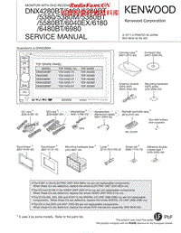Kenwood-DNX-5380-Service-Manual(1)电路原理图.pdf