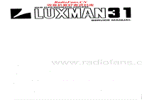 Luxman-L31-Service-Manual电路原理图.pdf