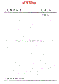 Luxman-L-45A-Schematic电路原理图.pdf
