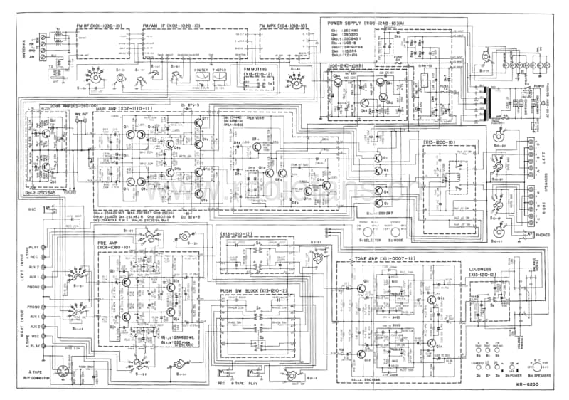Kenwood-KR-6200-Schematic电路原理图.pdf_第1页