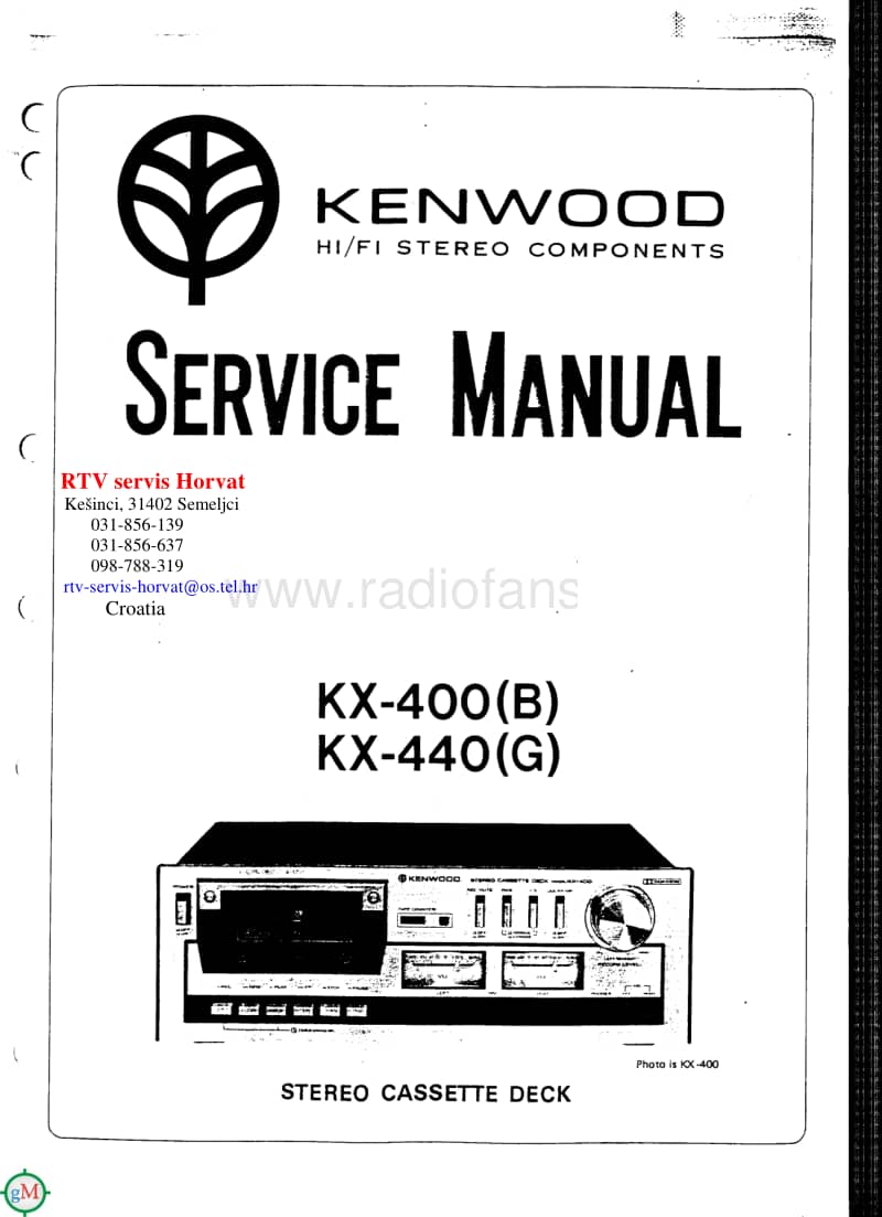 Kenwood-KX-400-Service-Manual电路原理图.pdf_第1页
