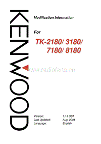 Kenwood-TK-3180-Service-Manual-2电路原理图.pdf