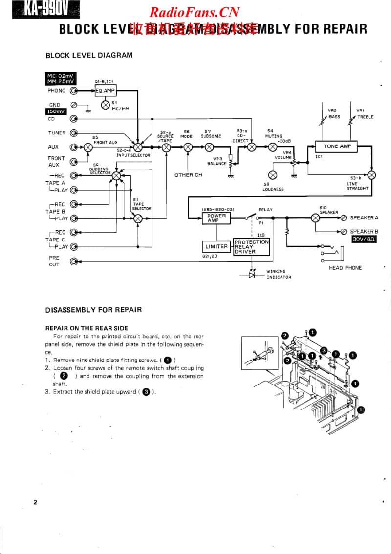 Kenwood-KA-990-V-Service-Manual电路原理图.pdf_第2页