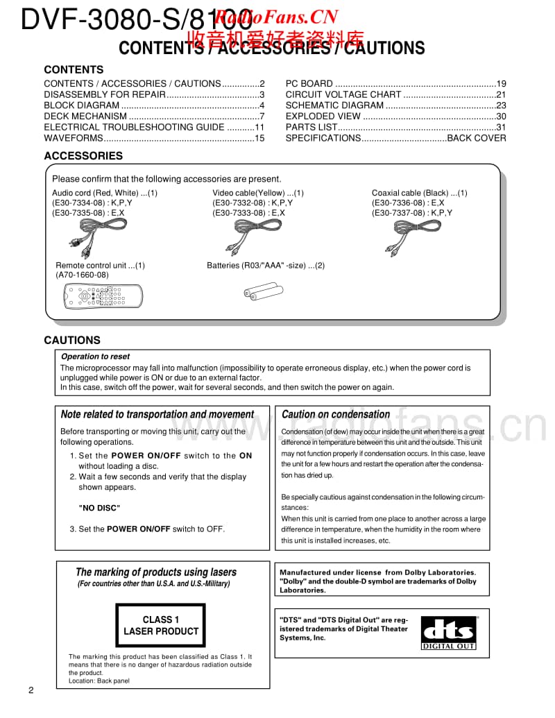 Kenwood-DVF-8100-Service-Manual电路原理图.pdf_第2页