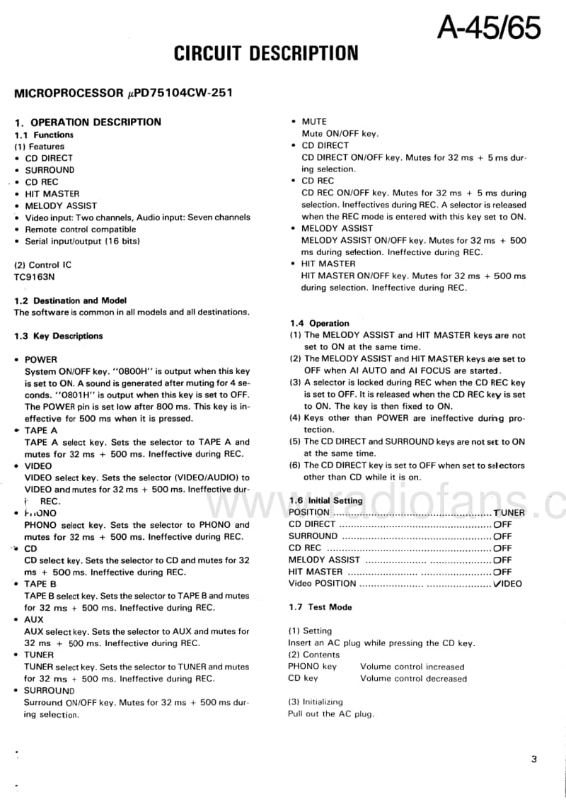 Kenwood-A-45-Service-Manual电路原理图.pdf_第3页