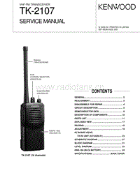 Kenwood-TK-2107-Service-Manual电路原理图.pdf