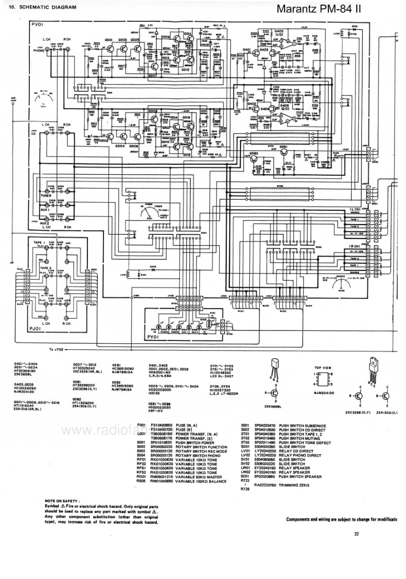 Marantz-PM-84-Mk2-Schematic-2电路原理图.pdf_第3页