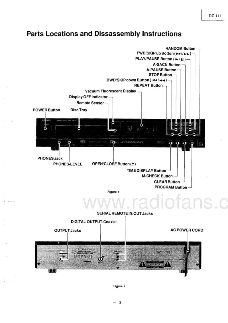 Luxman-DZ-111-Service-Manual电路原理图.pdf_第3页