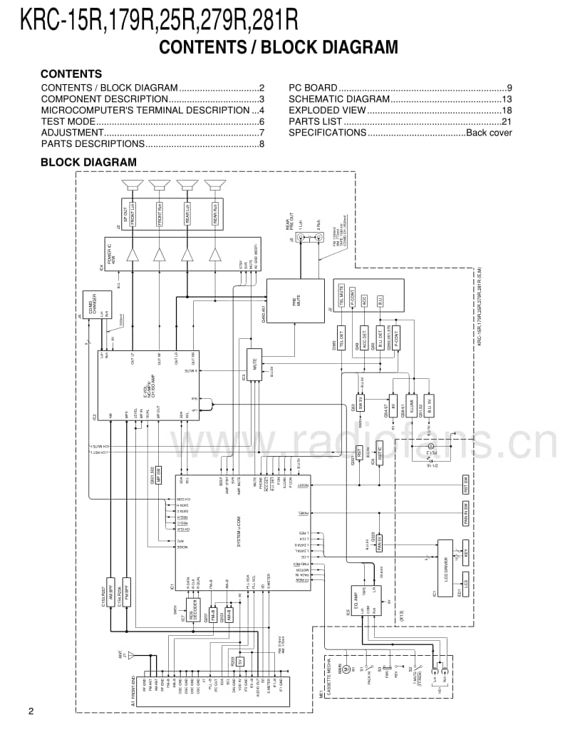 Kenwood-KRC-179-RYG-Service-Manual电路原理图.pdf_第2页