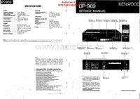 Kenwood-DP-969-Service-Manual电路原理图.pdf